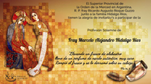 Invitación a la Profesión Solemne